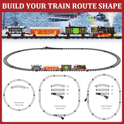 Train Set with Smokes, Lights and Sound for Toddlers G638