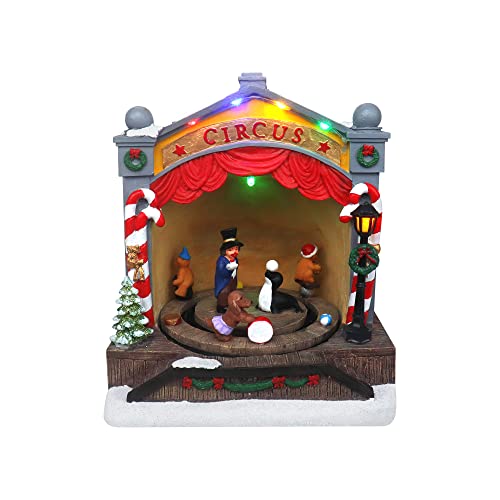 Lighted Musical Christmas Village Collectible Houses U181