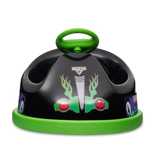 Bluey Bumper Car for Kids, 2 Speed Electric Bumper Car Vehicle, Toddler Bumper Car with Remote Control and 360 Degree Turning, 6V Motor, LED Lights, Gifts for Toddlers
