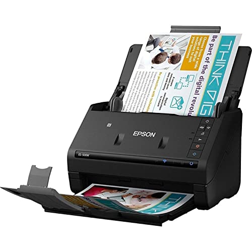 Wireless Color Duplex Desktop Document Scanner with Auto Document Feeder A1004