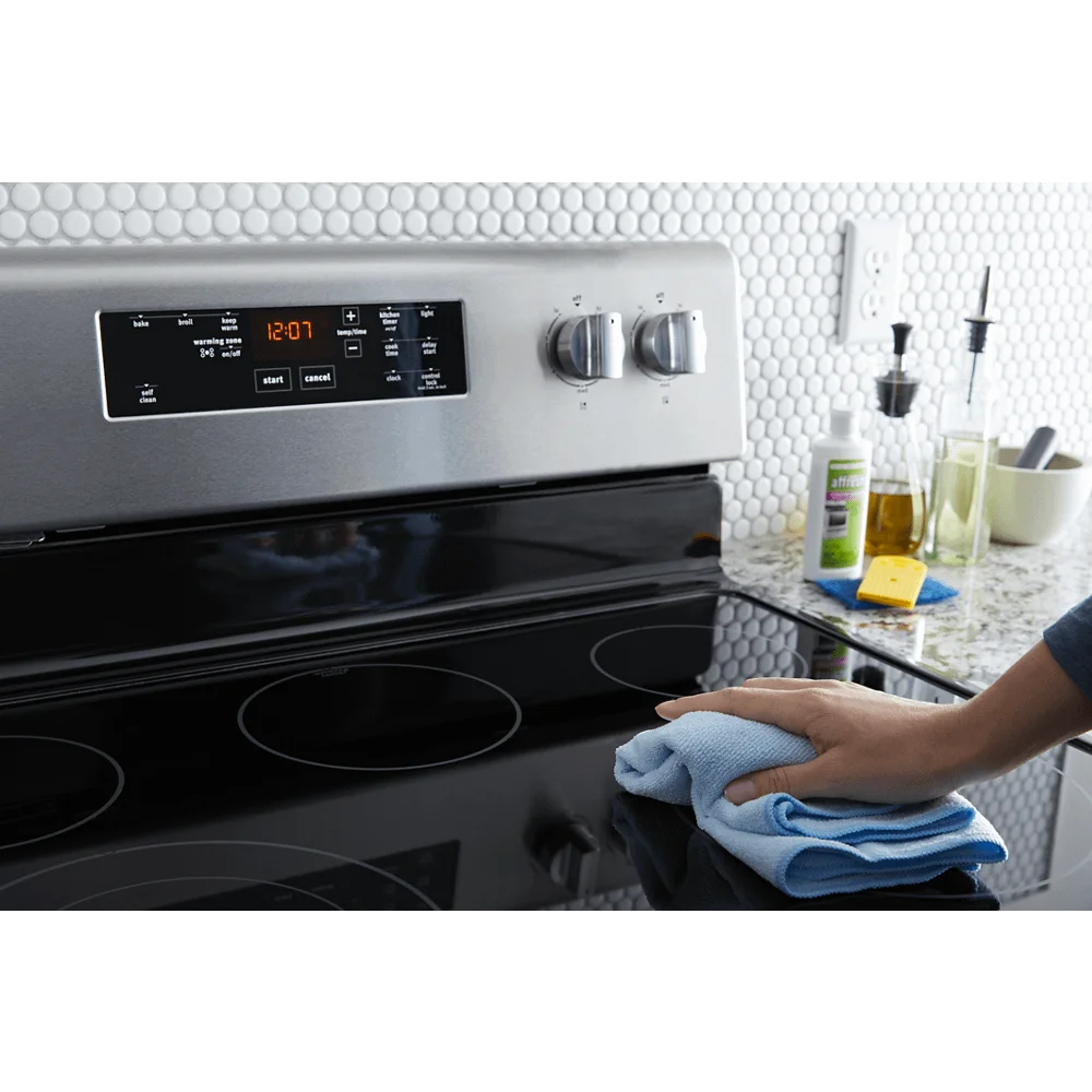 30" Wide 5.3 Cu. Ft. Free Standing Electric Range - Stainless V31788