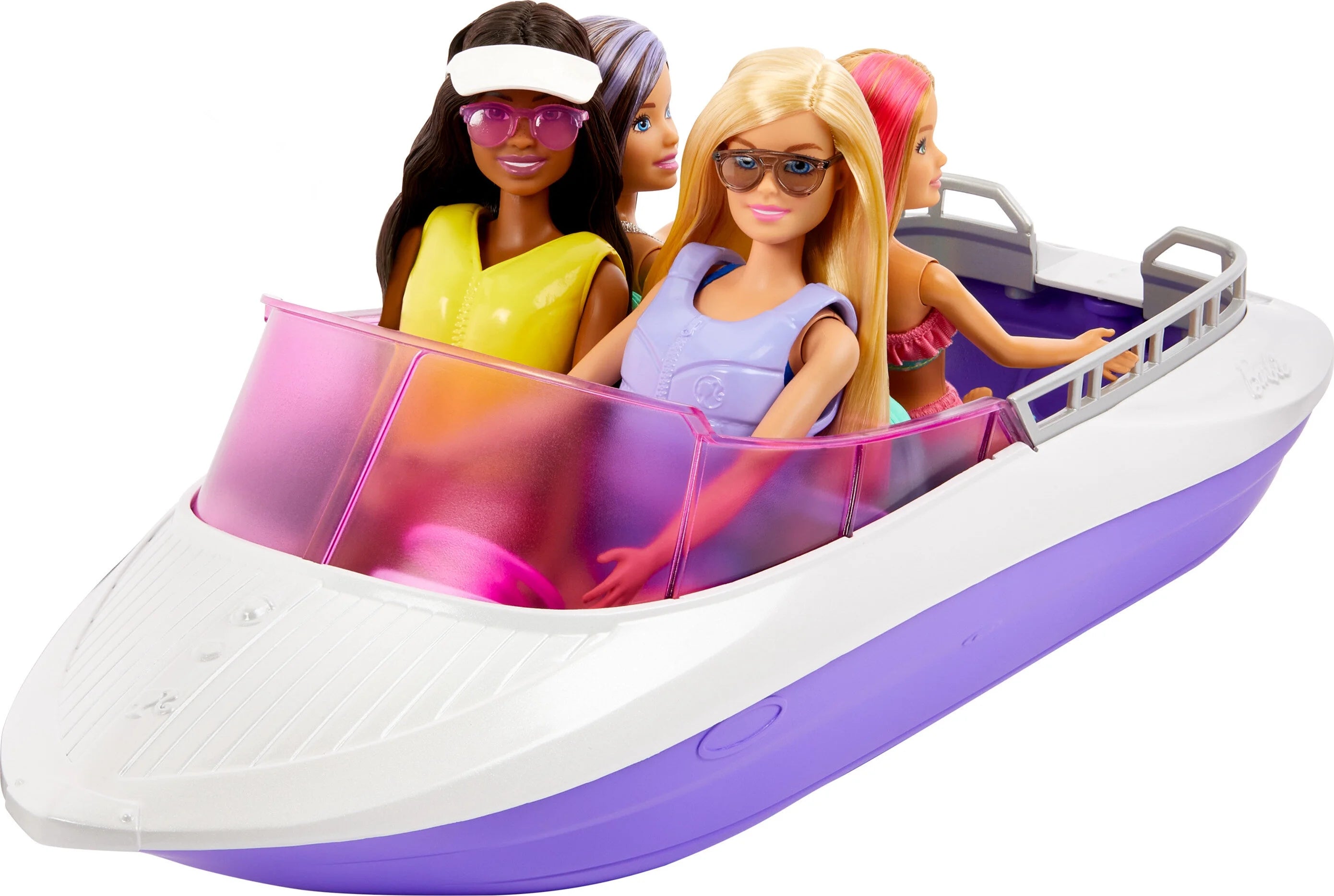 Mermaid Dolls with Boat Playset and Ocean Accessories O845