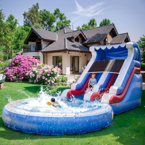 Commercial Inflatable Water Slide with Splash Pool for Kids and Adults B8978