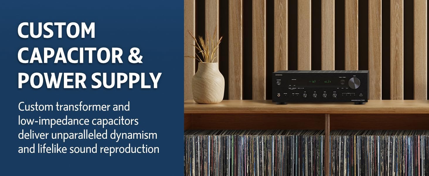 2 Channel Stereo Receiver with Wi-Fi and Bluetooth F5817