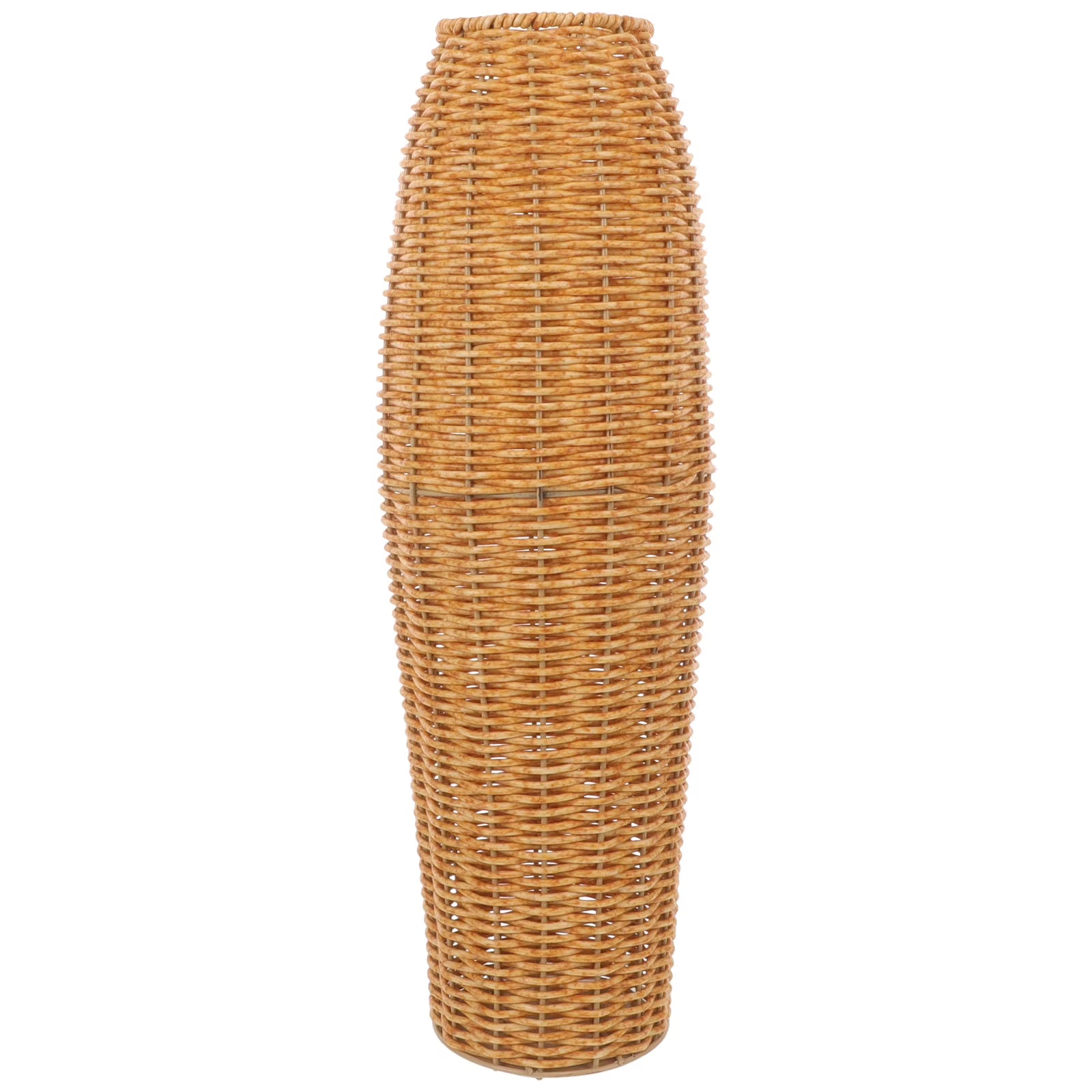 Decorative Woven Vase Rustic Flower Vase Office Home Decor Dried Flower Storage Vase