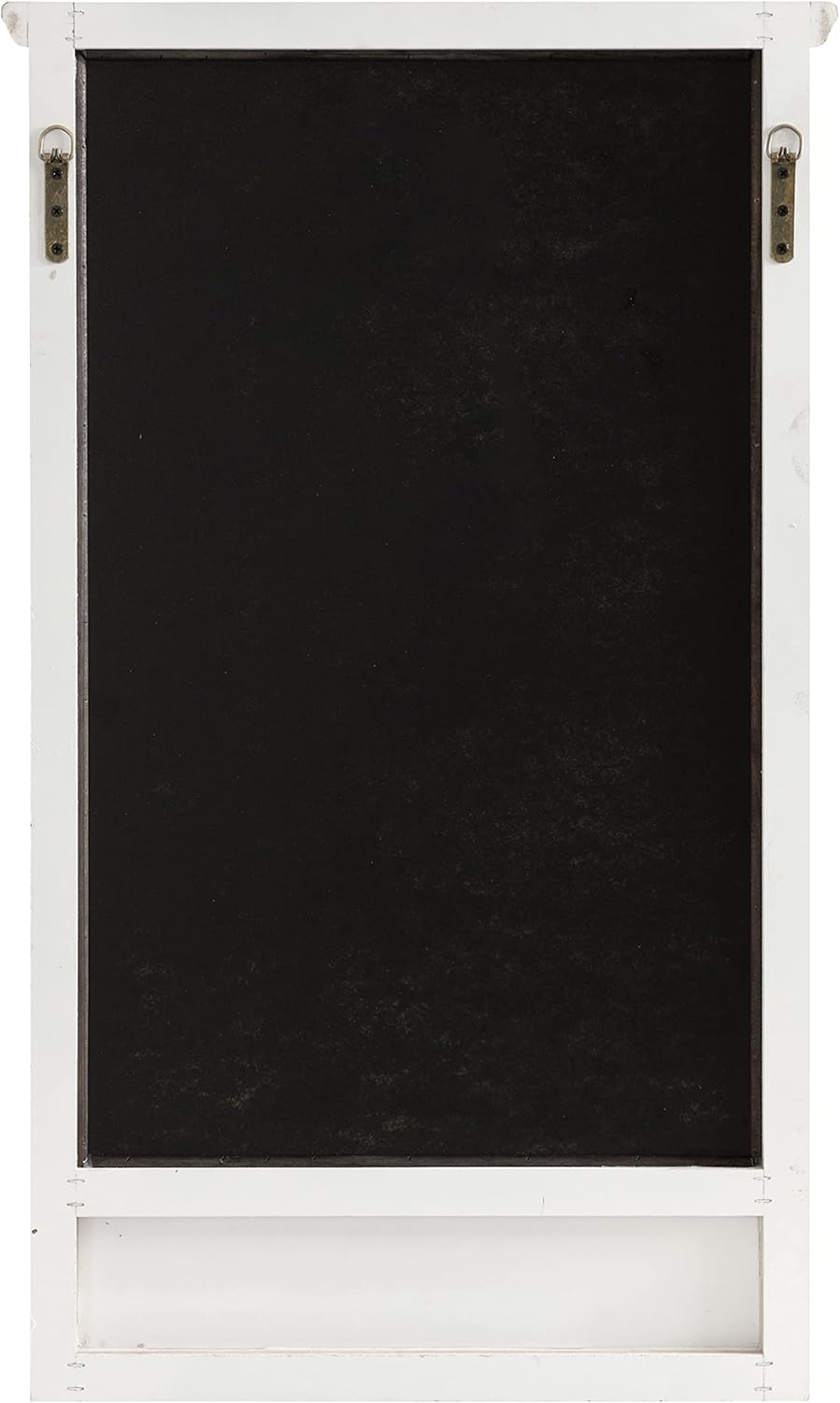 Arched Wall Mirror with Display Shelf, White, 21 x 36 A203830