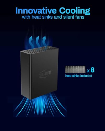 4-Bay SSD NAS Server, Quad-Core CPU, 8GB DDR5 RAM, 5GbE Port N174435