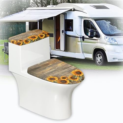 Christmas Toilet Lid and Tank Cover Set for Bathroom Decor K51670