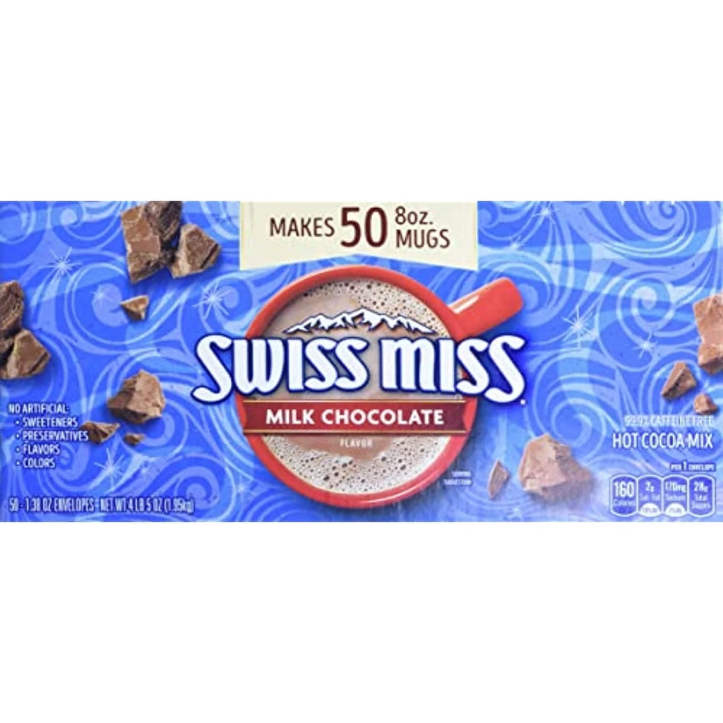 Milk Chocolate Hot Cocoa Mix Packets, 50 Count M13995
