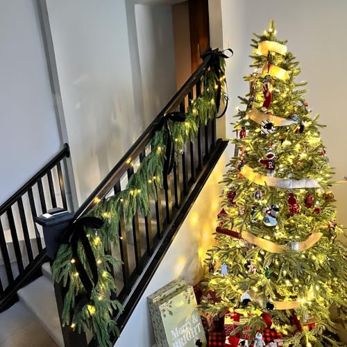 Artificial Norfolk Pine Garland 9FT for Christmas Decor E62268