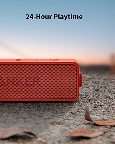 Portable Bluetooth Speaker with 12W Stereo Sound, IPX7 Waterproof, 24-Hour Playtime S9444