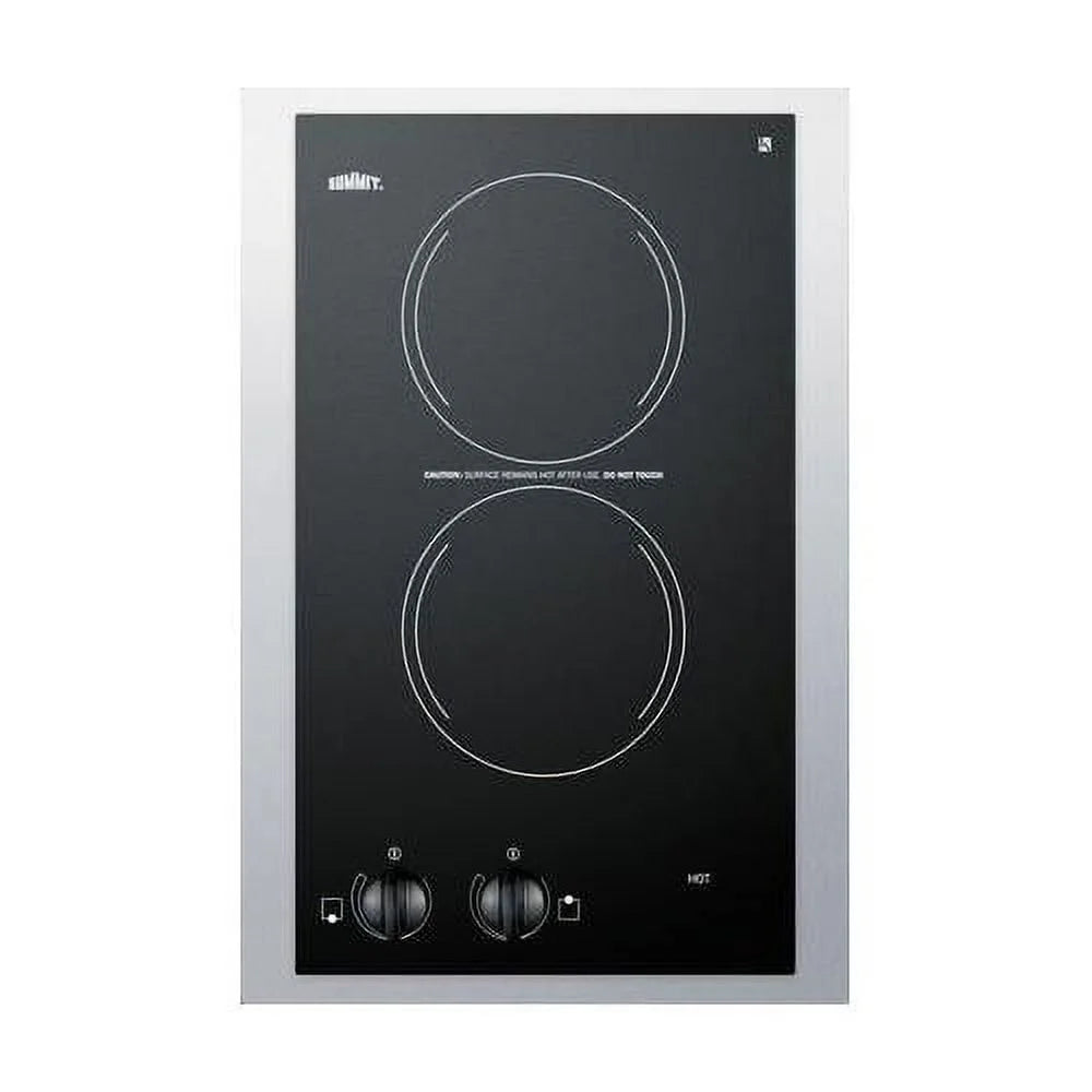 2-Burner Radiant Cooktop V8646