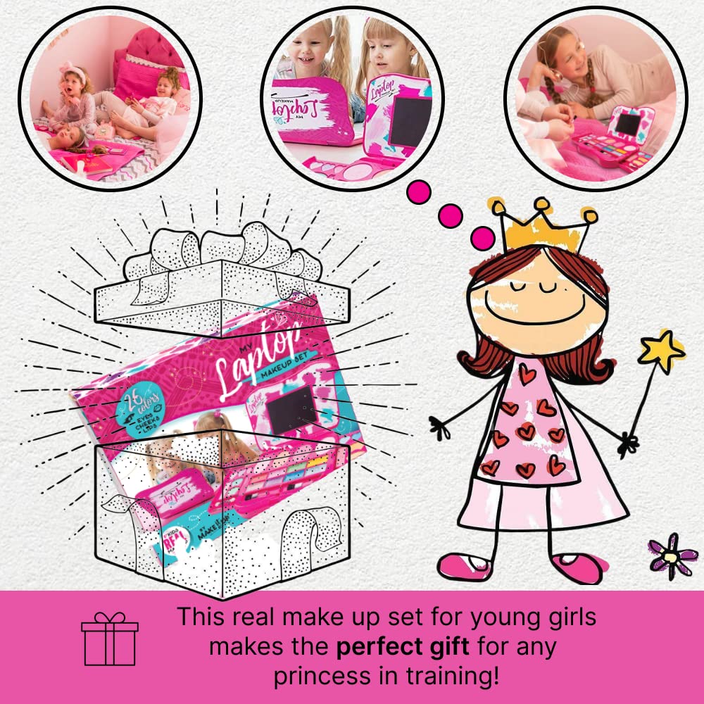 Kids Makeup Kit with Mirror and Palette Z68734