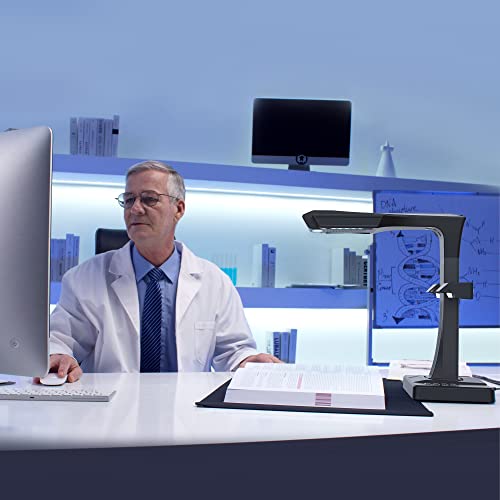 Book Scanner, 24MP Document Camera, A3, OCR, HDMI L723