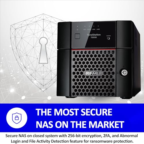 2-Bay 4TB Desktop NAS with Hard Drives Included B985014
