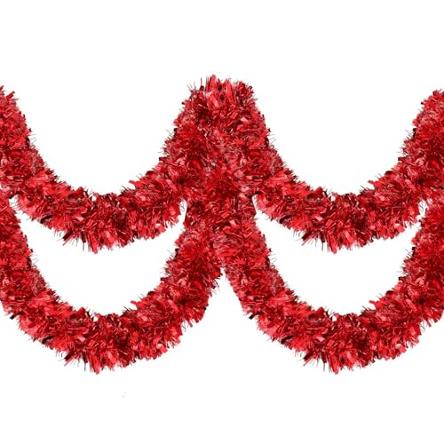 50ft Green Artificial Pine Christmas Garland for Indoor Outdoor Decor W5286