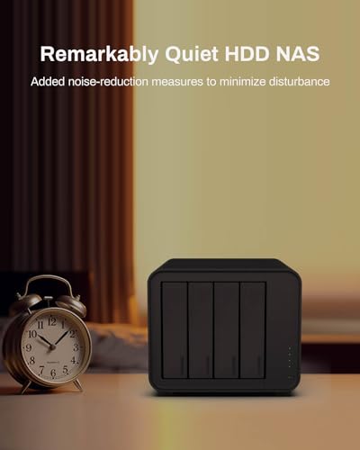 4 Bay NAS Network Attached Storage with Quad Core CPU and 2GB RAM N180