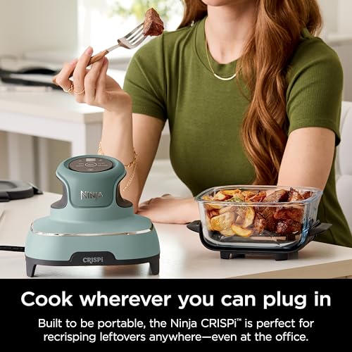 Air Fryer with Glass Containers, 4 QT & 6 Cup, Dishwasher Safe Z1664