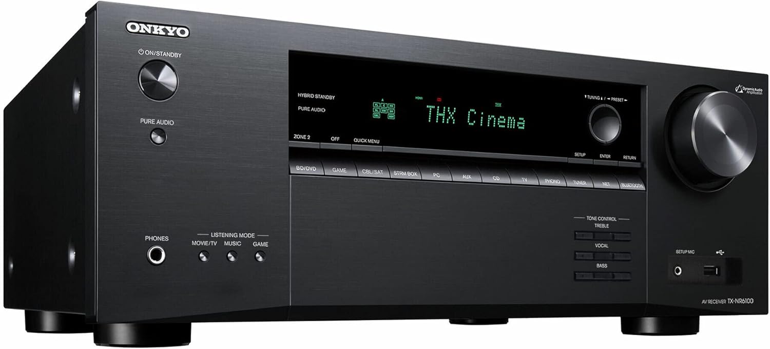 7.2 Channel Network AV Receiver with HDMI Cable G298