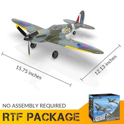 RC Plane 3 Channel Remote Control Airplane Fighter Toy, 2.4GHz 6-axis Gyro, Easy to Fly for Adults Kids Beginners B2466