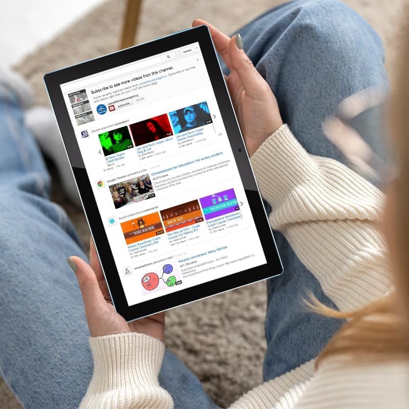 Tablet 10 Inch with Keyboard, 8GB RAM 64GB ROM K6429