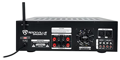 2000W Bluetooth DJ Karaoke Amplifier Mixer K1128