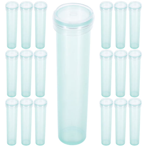 100 Pcs Water Tubes for Flowers Floral Plastic Florist Vases Light Green