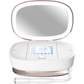 Trophy Skin UltradermMD - 3 in 1 Home Spa Microdermabrasion - Deep Skin Exfoliator Machine with Real Diamond and Pore Extractor Tips - Rejuvenate Face Skin and Even Out Skin Tone - White