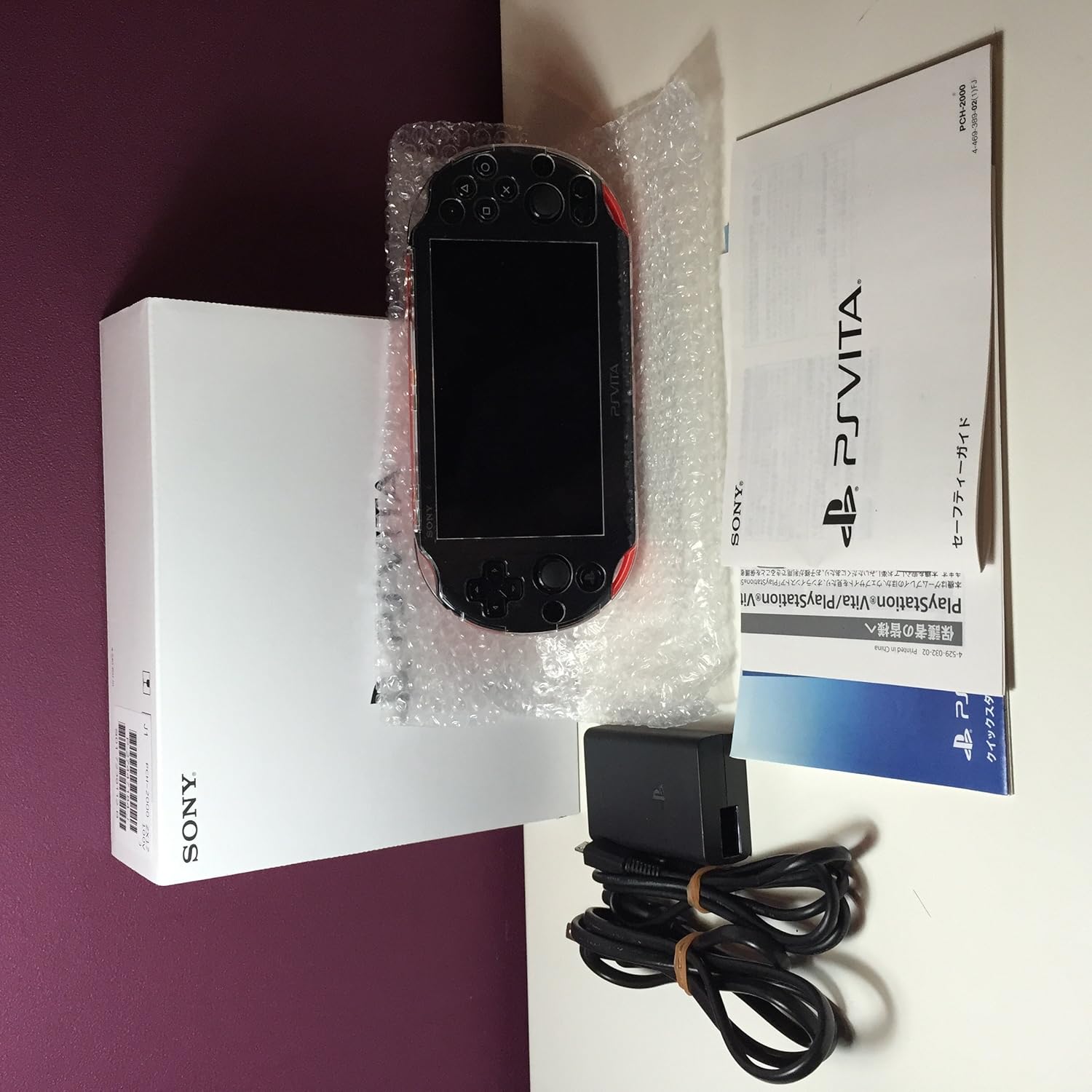 PlayStation Vita Wi-Fi model Red / Black Z23860