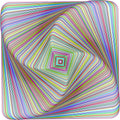 Bgraamiens Puzzle-twisted 3D colorful squares-1000 Pieces Square Puzzle Color Challenge Jigsaw Puzzles for Adults and Kids
