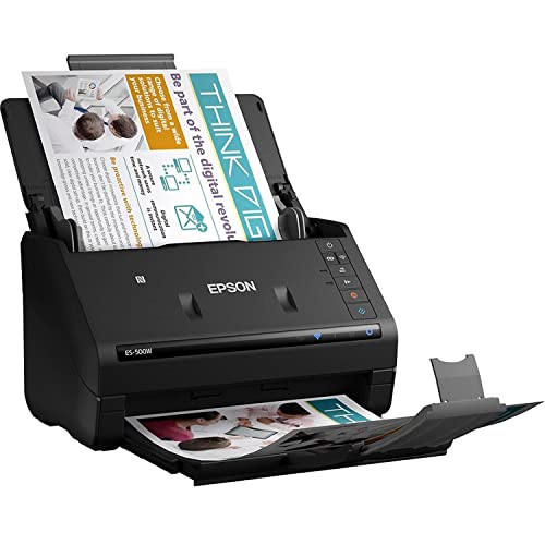 Wireless Color Duplex Desktop Document Scanner with Auto Document Feeder A1004