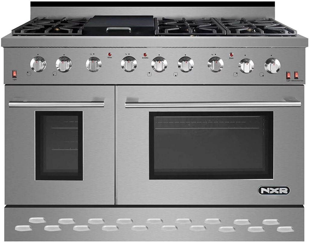 48" Stainless Steel Propane Gas Range with Convection Oven L228337