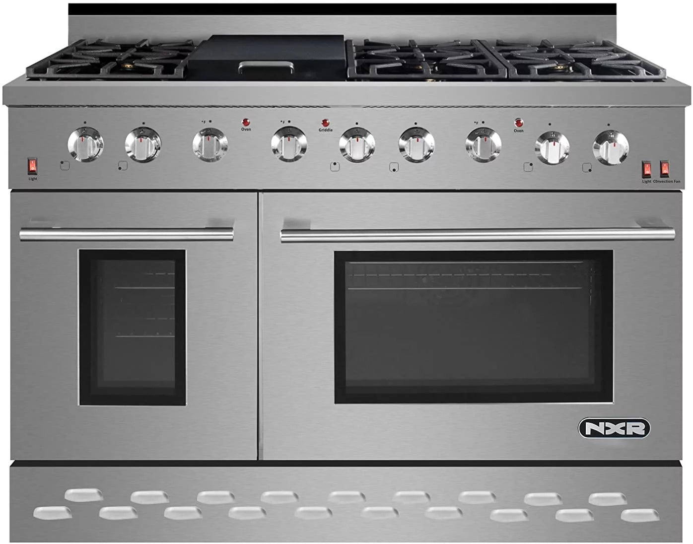 48" Stainless Steel Propane Gas Range with Convection Oven L228337