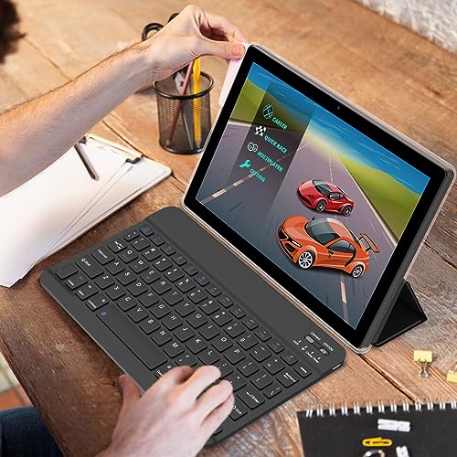 10 Inch Android Tablet with Keyboard Case Mouse Stylus J550018