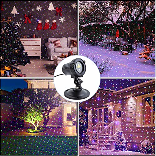 Outdoor Garden Laser Lights Projector, Red Green Blue W601936