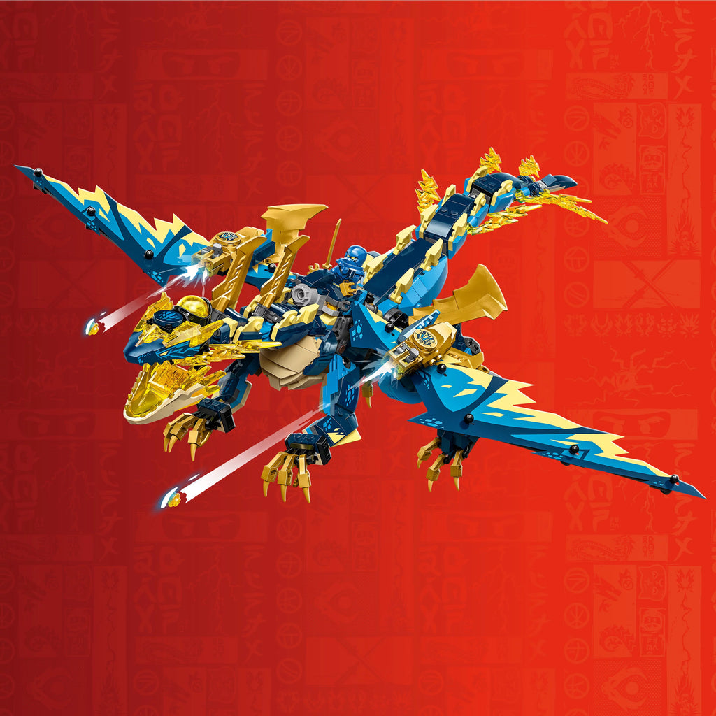 Elemental Dragon vs. The Empress Mech Building Toy Set R45895