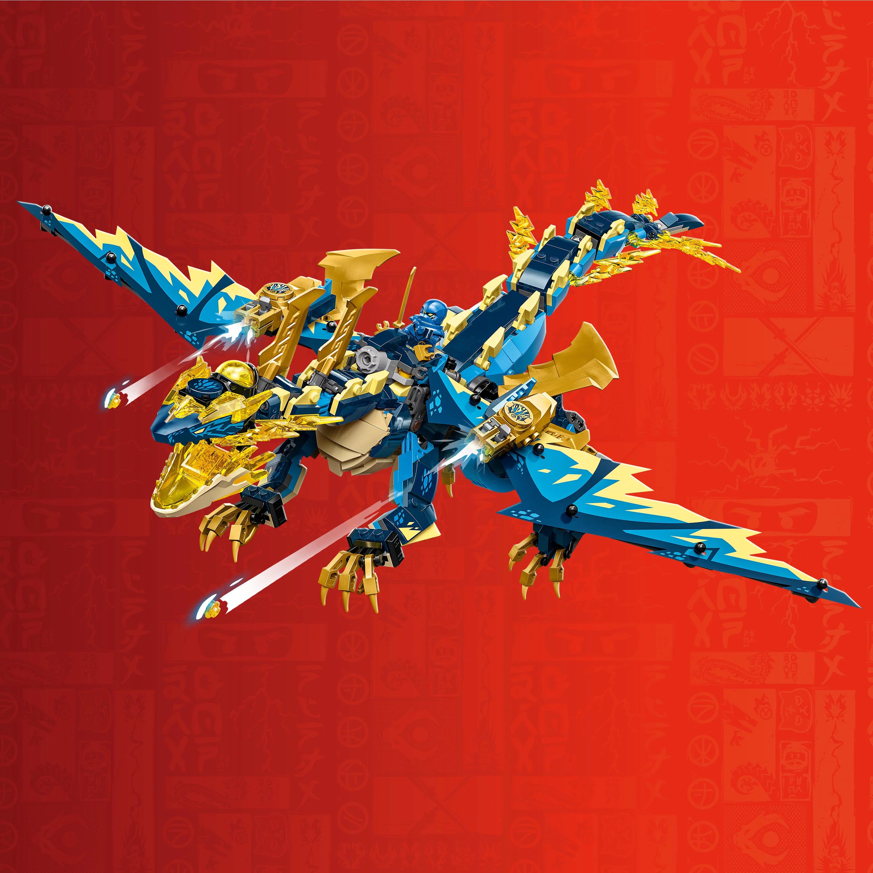 Elemental Dragon vs. The Empress Mech Building Toy Set R45895