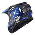 Adult Motocross Helmet Full Face Racing Style Matt Black D9788
