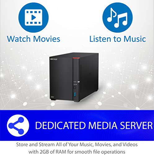 4TB 1-Bay NAS Network Attached Storage with HDD Included A8862