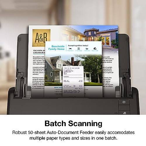 Color Duplex Desktop Document Scanner with Auto Document Feeder L981900