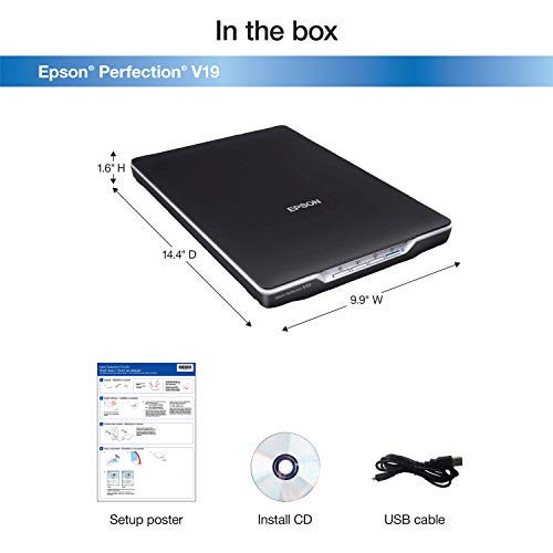 Color Photo and Document Flatbed Scanner with 4800 dpi Optical Resolution Q702