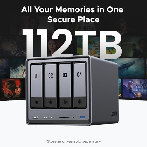 2-Bay Desktop NAS with Intel N100, 8GB DDR5 RAM, 2.5GbE E273