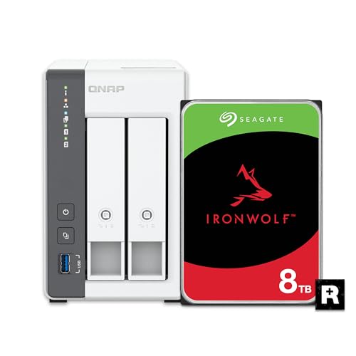 2-Bay 2.5GbE Desktop NAS with ARM Quad-Core CPU and 4GB RAM B1959