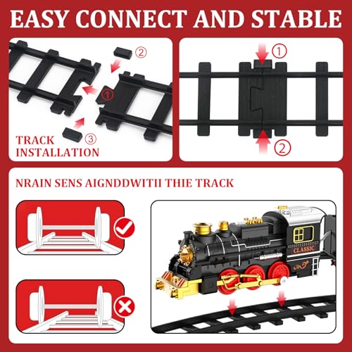 Train Set with Smokes, Lights and Sound for Toddlers G638