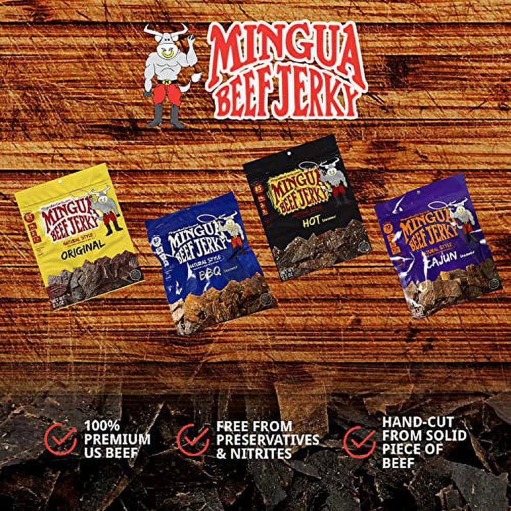 Beef Jerky Sampler Pack, 14 oz Y516862