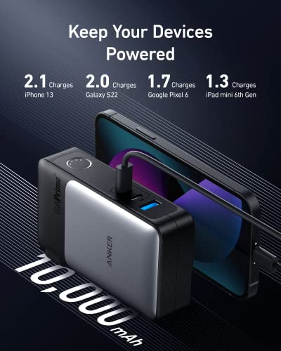 10,000mAh 30W USB-C Portable Charger with 65W Wall Charger C107081