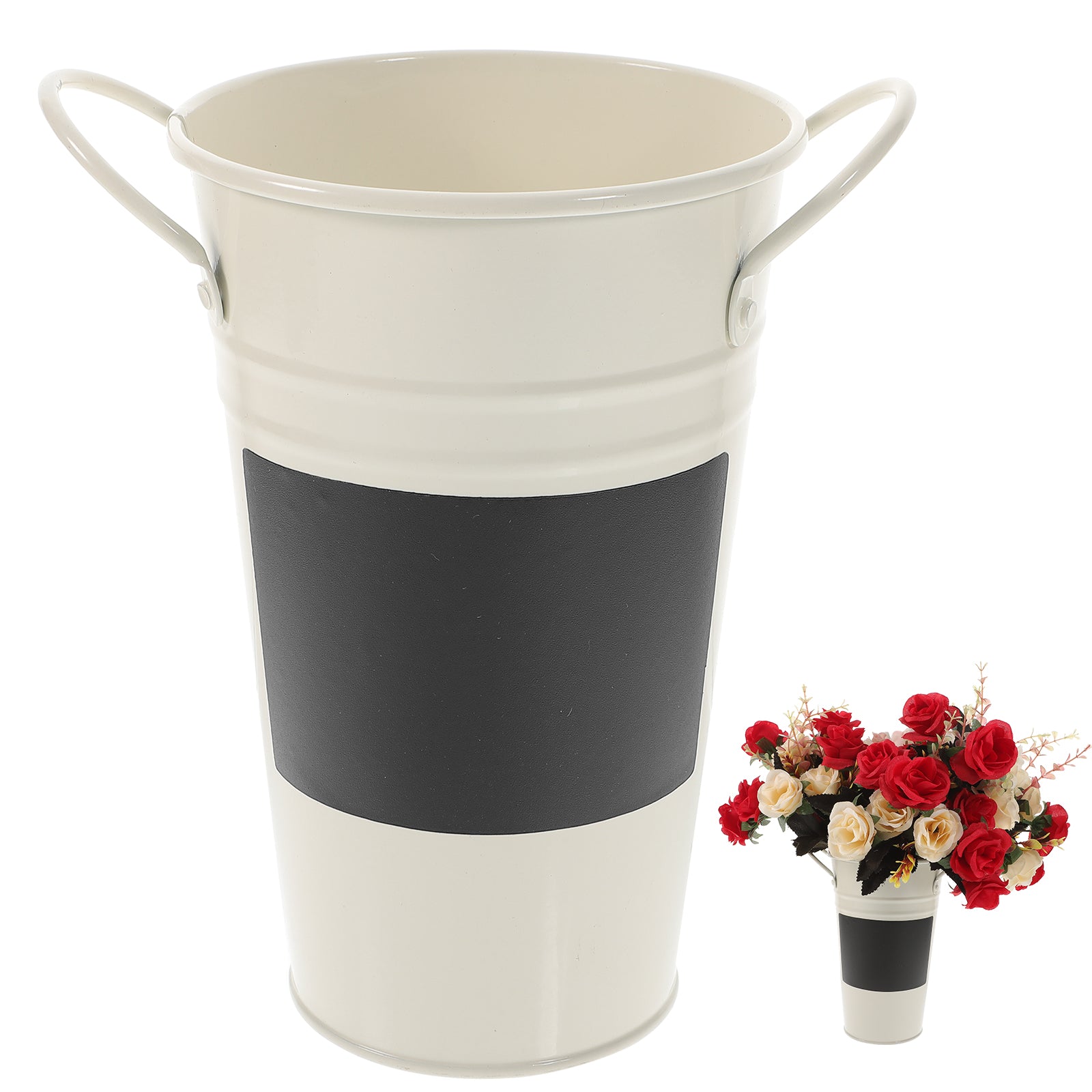 Tin Bucket Flower Pot for Succulents Q698017