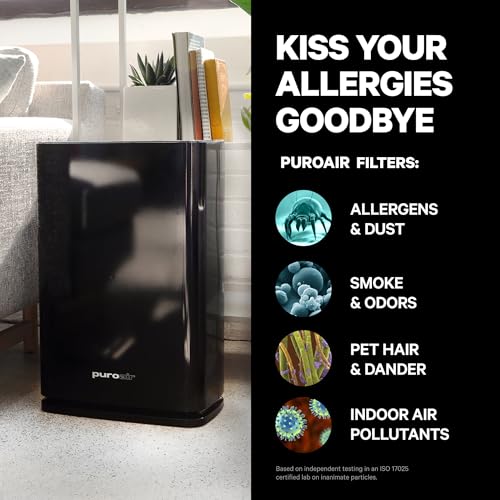 HEPA Air Purifier for Large Rooms, Quiet Air Filter for Bedroom L817