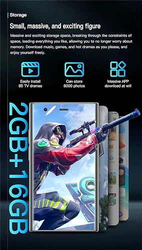 Mini Phone 3G Unlocked Android Smartphone 3.0 Inch Dual SIM Touch Screen 2GB RAM 16GB I4114