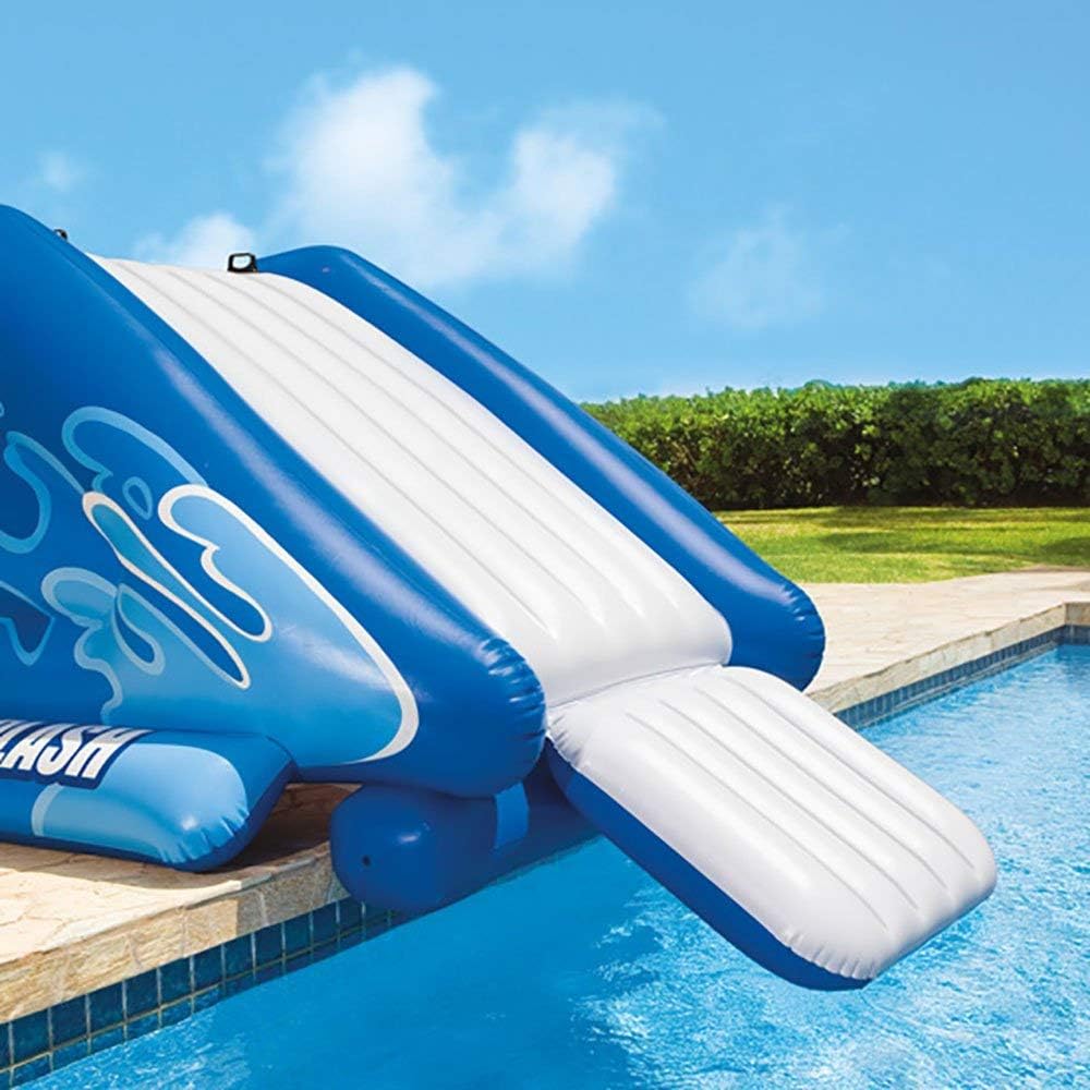 Inflatable Play Center Swimming Pool with Water Slide for Kids and Adults I40194